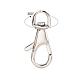 Polished 316 Stainless Steel Large Lobster Claw Swivel Clasps(X-STAS-R072-27)-3