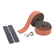 EVA Non-slip Band, Plastic Plug, Bicycle Accessories, Salmon, 30.5mm, 2rolls/set(FIND-GF0001-10E)