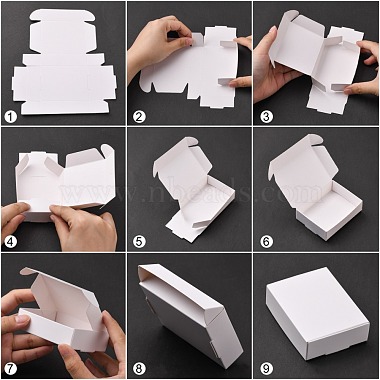 Kraft Paper Gift Box(X-CON-K003-03A-02)-3