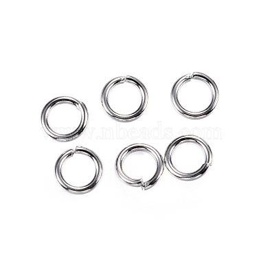 Stainless Steel Color Ring 304 Stainless Steel Close but Unsoldered Jump Rings