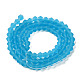 Imitate Austrian Crystal Frosted Glass Beads Strands(GLAA-F029-TM4mm-B19)-2