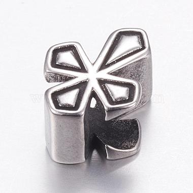 304 Stainless Steel European Beads(STAS-P173-115AS)-2