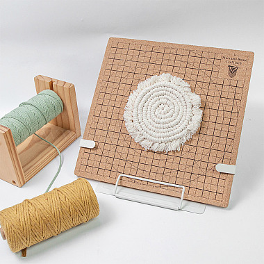 Square Cork Blocking Mats for Knitting(TOOL-WH0159-52B)-6