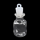 pendentifs de bouteille de souhait en verre clair(GLAA-A010-01F)-1