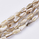Chapelets de perles en coquille d'eau douce (SHEL-S276-33)-1
