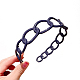 Plastic Curb Chains Shape Hair Bands(OHAR-PW0003-188B)-1