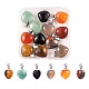 12pcs 6 pendentifs de pierres précieuses naturelles de style(G-LS0002-10)-1