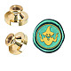 Wax Seal Brass Stamp Head(AJEW-WH0209-421)-1