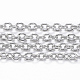 3.28 Feet 304 Stainless Steel Cable Chains(X-CHS-H009-04P)-1