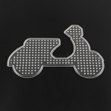 Plaques moto abc plastiques utilisés pour les perles à repasser 5x5mm diy(X-DIY-Q009-46)-1