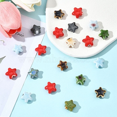 10Pcs Handmade Porcelain Beads(PORC-YW0001-56)-4