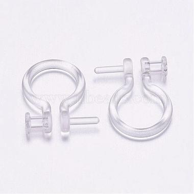 Bagues d'oreilles unies en plastique(KY-P007-I01)-2