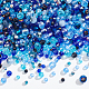 1025Pcs 15 Style Electroplate Transparent Glass Beads Sets(EGLA-NB0001-27)-1