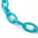 Personalized ABS Plastic Cable Chain Necklaces(NJEW-JN03310-08)-3