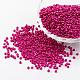 12/0 1.5~2mm Baking Paint Glass Seed Beads Loose Spacer Beads(X-SEED-S001-K21)-1
