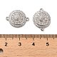 925 Sterling Silver Connector Charms(STER-H110-18P)-3