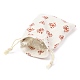 Christmas Theme Cotton Fabric Cloth Bag(ABAG-H104-B16)-3