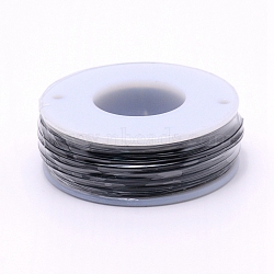 Aluminum Wire, with Spool, Black, 20 Gauge, 0.8mm, 36m/roll(AW-G001-0.8mm-10)