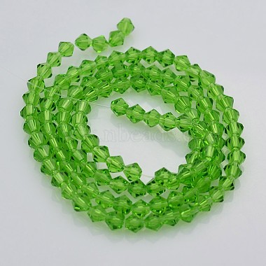Chapelets de perles en verre bicone(X-EGLA-P016-4mm-05)-2