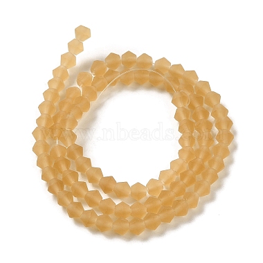 Imitate Austrian Crystal Frosted Glass Beads Strands(GLAA-F029-TM3mm-B18)-2