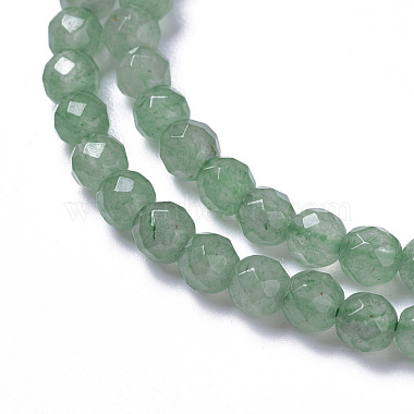 Chapelets de perles en aventurine vert naturel(G-F596-10-2mm)-3