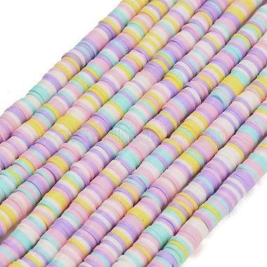 Handmade Polymer Clay Beads Strands(PY-CBA21A8-01G)-1