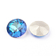 Cabochons de strass pointu dos et dos plaqué en verre(RGLA-J012-10mm-001BB)-2