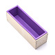 Rectangular Pine Wood Soap Molds Sets(DIY-F057-04B)-2