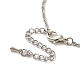 304 Stainless Steel Cable Chain Necklaces(NJEW-A020-02P)-3