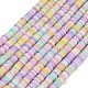 Handmade Polymer Clay Beads Strands(PY-CBA21A8-01G)-1