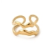 304 Stainless Steel Cuff Open Rings(STAS-H259-03G)-4