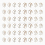 50Pcs Natural Cultured Freshwater Pearl Beads, Two Sides Polished, Seashell Color, 8~14x7~9x4~7mm, Hole: 0.8mm(PEAR-TA0001-43)