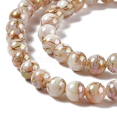 Drawbench Style Natural Freshwater Shell Beads Strands(SHEL-F003-10B)-4