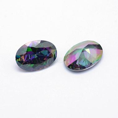 Cubic Zirconia Pointed Back Cabochons(ZIRC-L066-14x10mm-001)-2