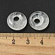 Natural Quartz Crystal Rock Crystal Donut/Pi Disc Charms(G-G142-02U)-3