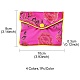 Rectangle Floral Embroidery Cloth Zipper Pouches(ABAG-YW0001-03B)-3