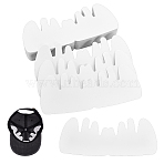 Paper Hat Inner Support, Baseball Cap Insert, White, 122x283x0.5mm(FIND-WH0441-60)