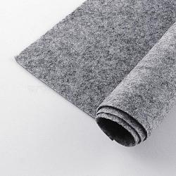 Non Woven Fabric Embroidery Needle Felt for DIY Crafts, Square, Dark Gray, 298~300x298~300x1mm, about 50pcs/bag(DIY-Q007-07)