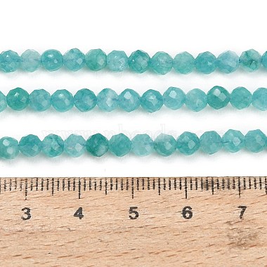 天然のアマゾナイトビーズストランド(G-T152-A01-4mm)-5