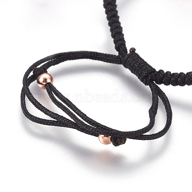 Nylon Cord Braided Bead Bracelets Making(BJEW-F360-FRG08)-3