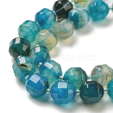 Natural Agate Beads Strands(G-C039-D05)-4
