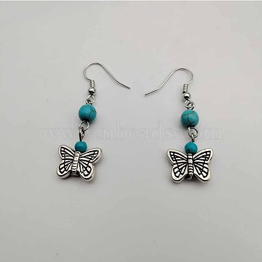 Synthetic Turquoise Earrings