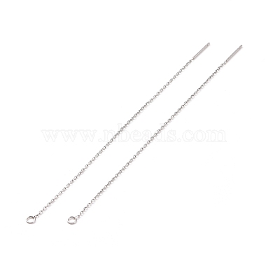 Non-Tarnish 304 Stainless Steel Stud Earring Finding(X-STAS-E161-06P)-3