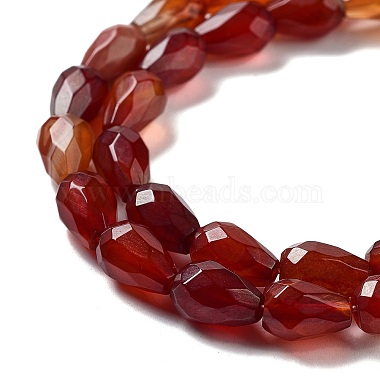 Natural Red Agate Beads Strands(G-P520-B06-01)-4