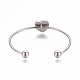304 Stainless Steel Cuff Bangles(BJEW-F400-06P)-4