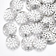 Iron Finger Ring/Brooch Sieve Findings(IFIN-T007-46P-NF)-1