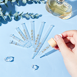 14Pcs 7 Style Straight Tip Glass Droppers, Graduated Pipettes, for Essential Oils Art Liquid Plant Nutrients, Clear, 47~108x8.5~9mm, Hole: 1.2~1.8mm, Capacity: 5ml(0.17fl. oz)~100ml(3.38fl. oz), 2pcs/style(AJEW-BC0003-86)