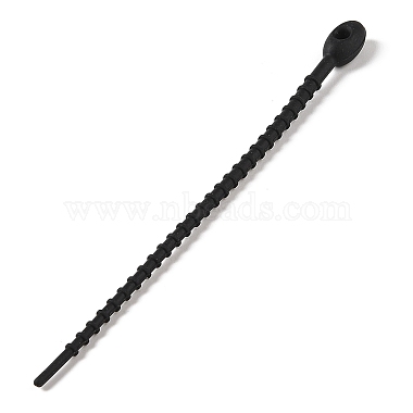 Black Silicone Cable Ties