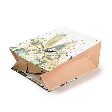 4 цветные бумажные подарочные пакеты ко Дню святого Валентина с любовью(CARB-D014-01F)-3
