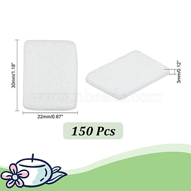 Elite 150Pcs Fibre Perfume Pads(DIY-PH0017-95)-2